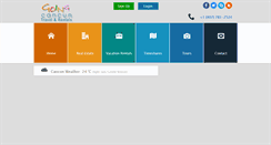 Desktop Screenshot of goingcancun.com